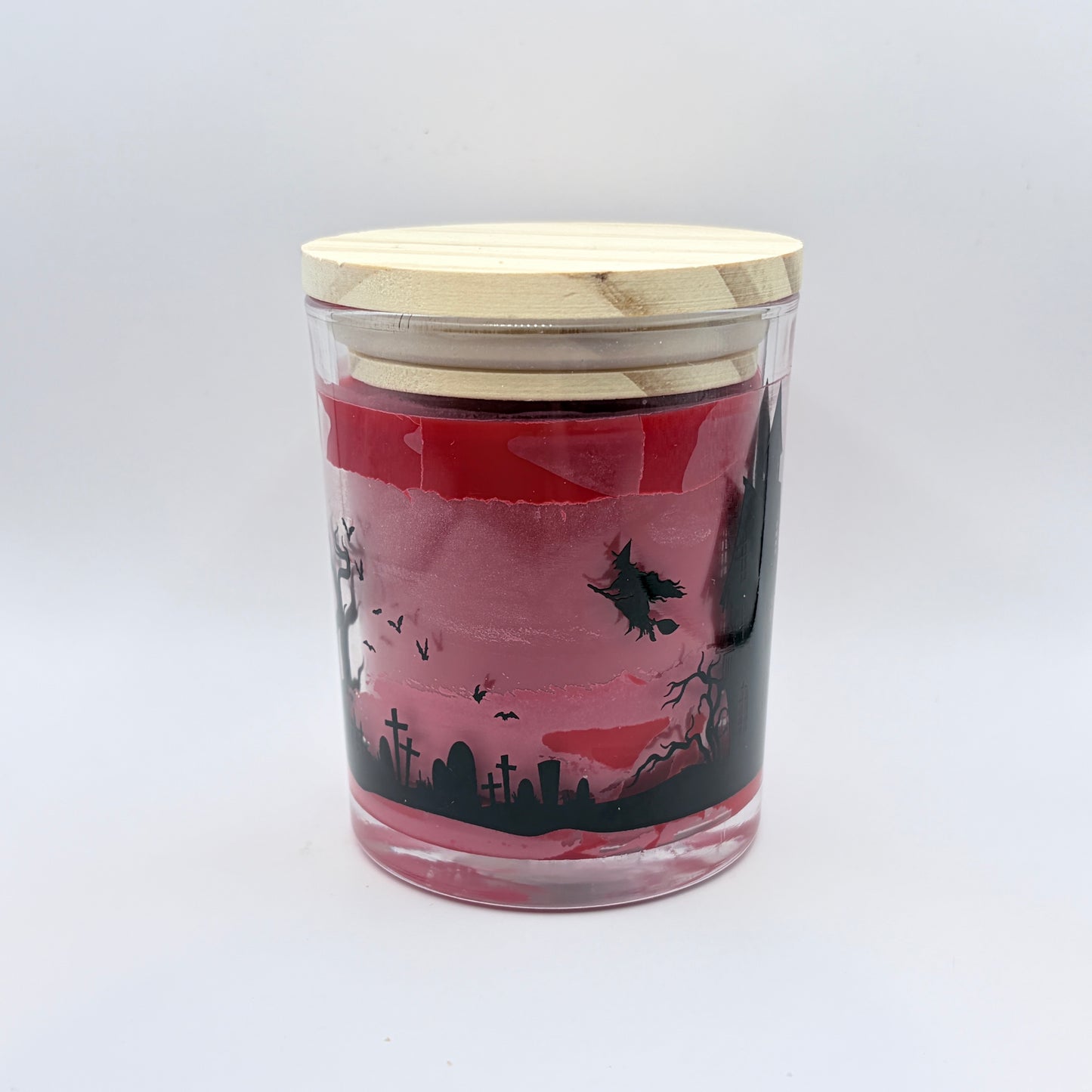 Autumn Evening Halloween Candle