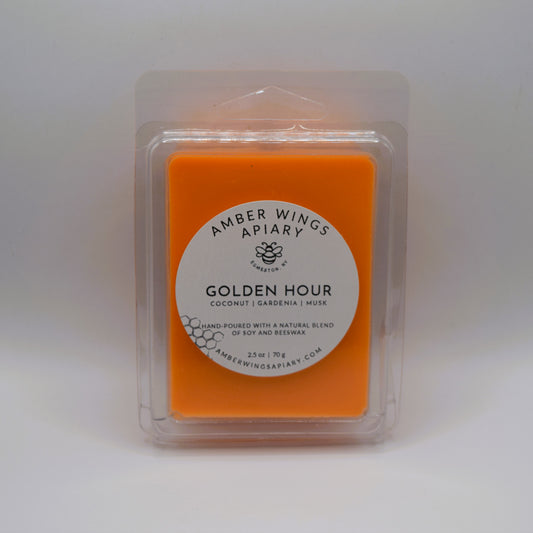 Golden Hour Wax Melts - Amber Wings Apiary