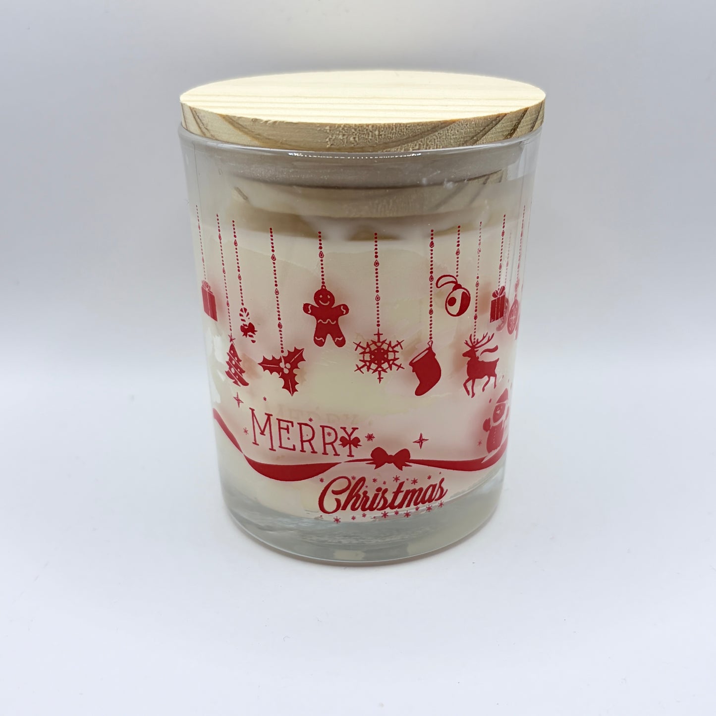 Amber Wings Apiary | Holiday Candle (5 oz) | Long-Lasting Home Fragrance | Snowbound Pines