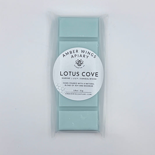 Lotus Cove Snap Melt Bar - 1.8oz Snap, Melt, Relax