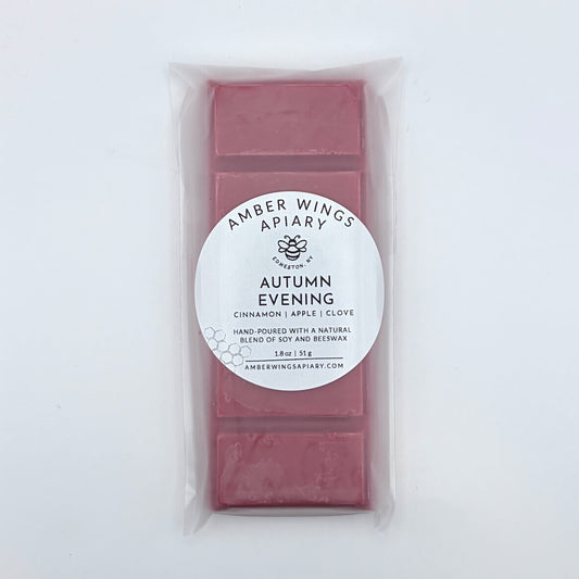 Autumn Evening Snap Melt Bar - 1.8 oz Snap, Melt, Relax