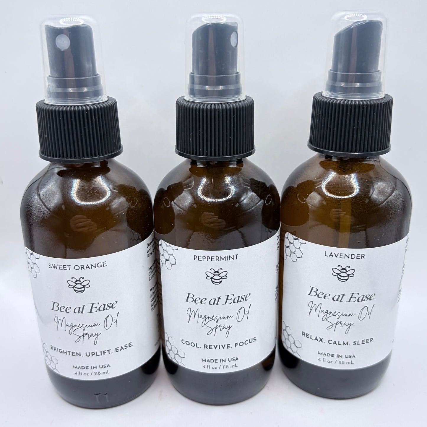 Bee at Ease Magnesium Oil Spray (4 fl oz)