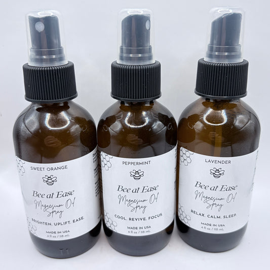 Bee at Ease Magnesium Oil Spray (4 fl oz)