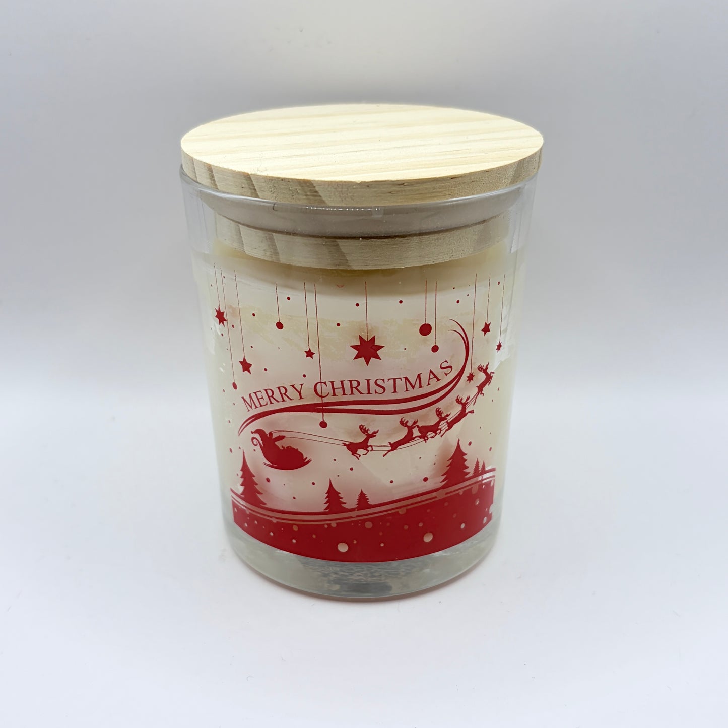 Amber Wings Apiary | Holiday Candle (5 oz) | Long-Lasting Home Fragrance | Snowbound Pines