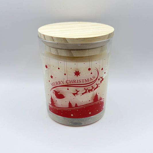 Amber Wings Apiary | Holiday Candle (5 oz) | Long-Lasting Home Fragrance | Ginger Reverie