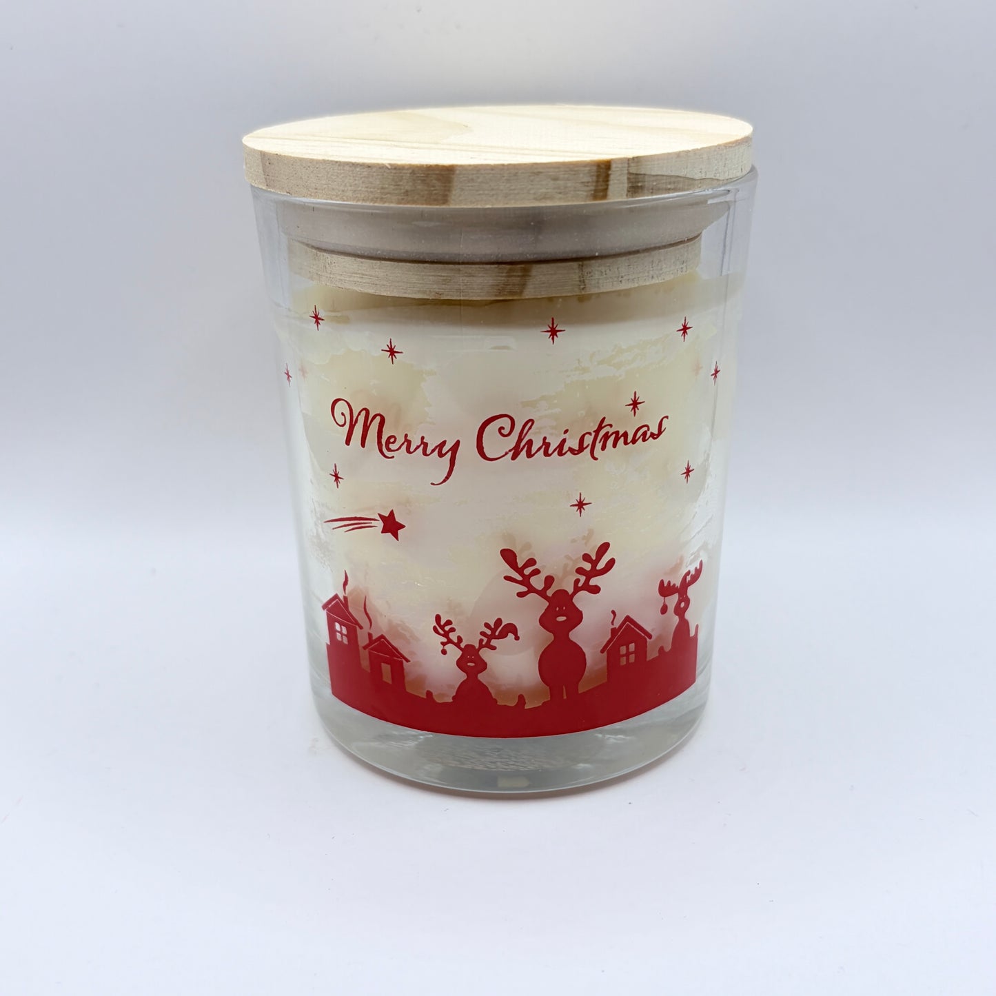 Amber Wings Apiary | Holiday Candle (5 oz) | Long-Lasting Home Fragrance | Snowbound Pines