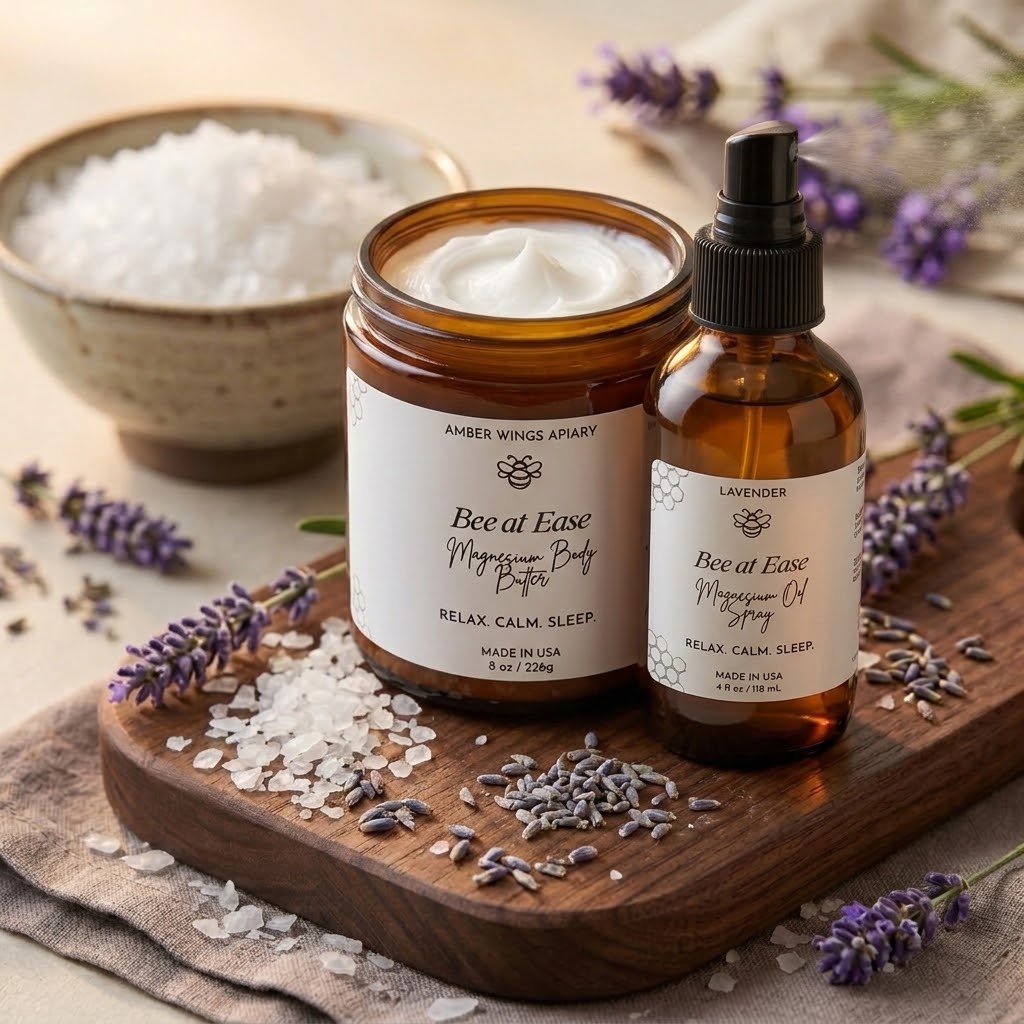 The Bee at Ease Customizable Relief Duo  - Amber Wings Apiary