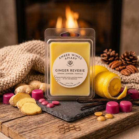 Ginger Reverie Wax Melts - Amber Wings Apiary