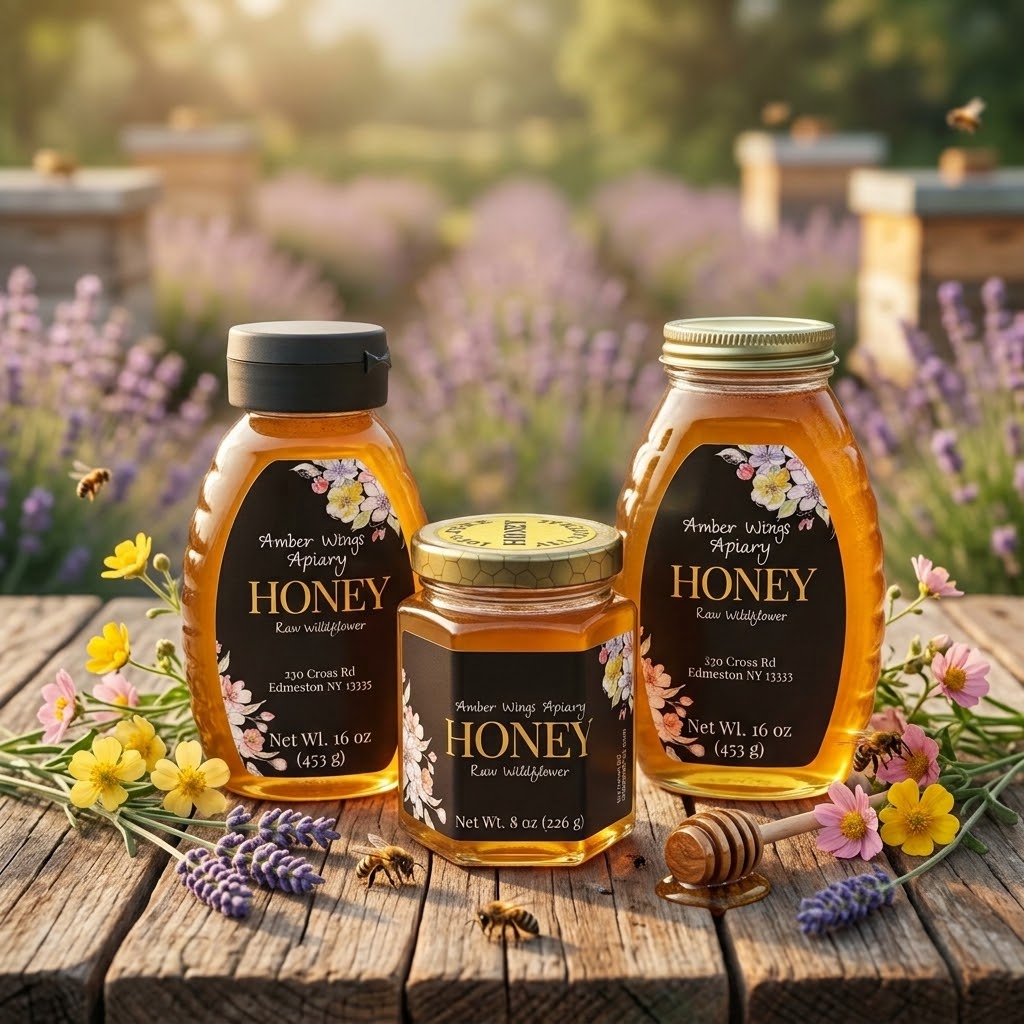 Raw Wildflower Honey