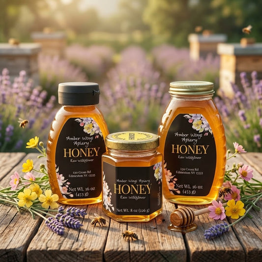 Raw Wildflower Honey