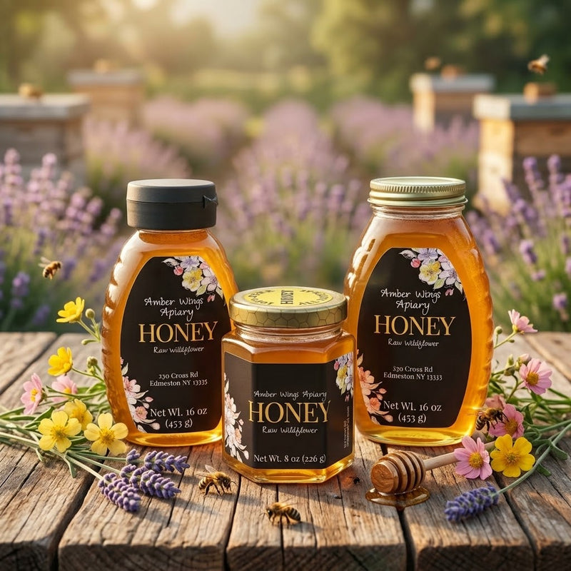 Raw Wildflower Honey
