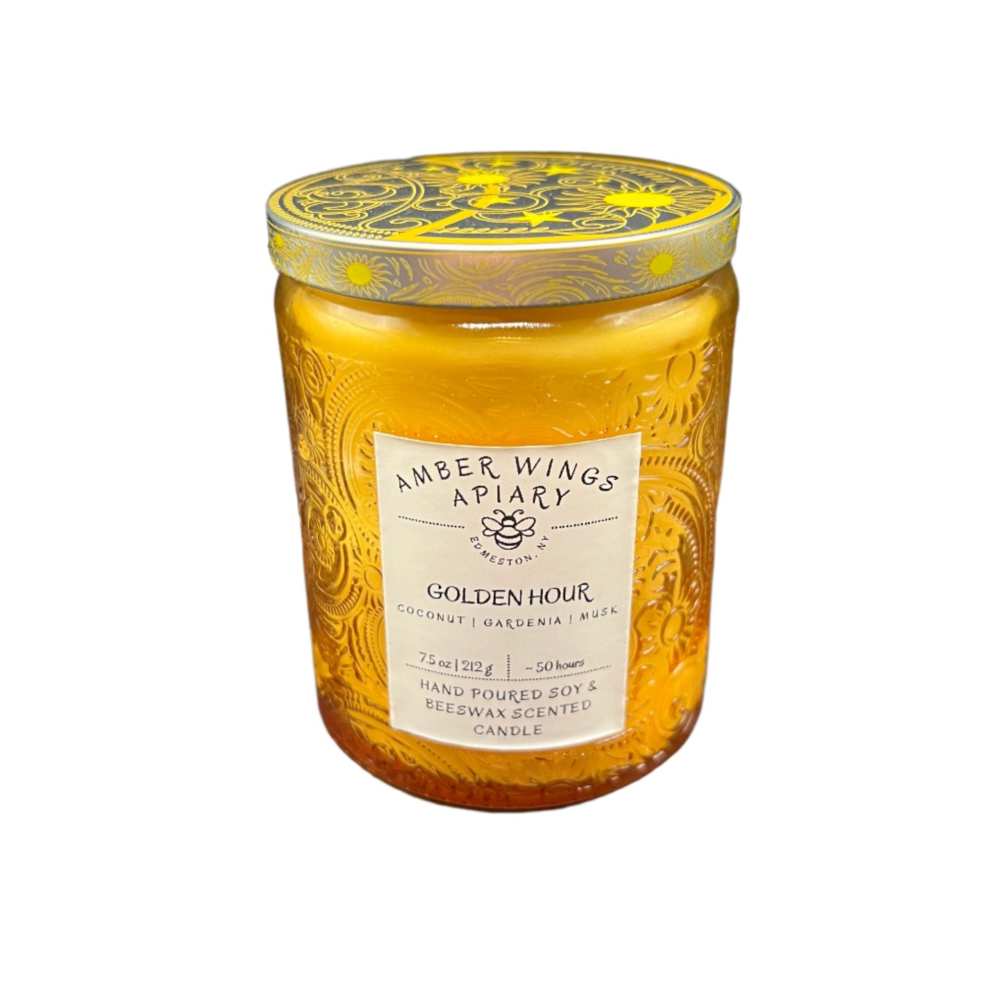 Celestial Collection: Golden Hour & Moonflower Nectar Candles (7.5oz)