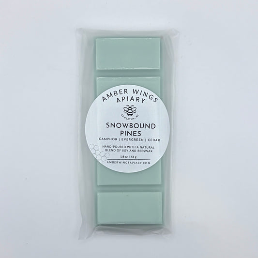 Snowbound Pines Snap Melt Bar - 1.8oz Snap, Melt, Relax