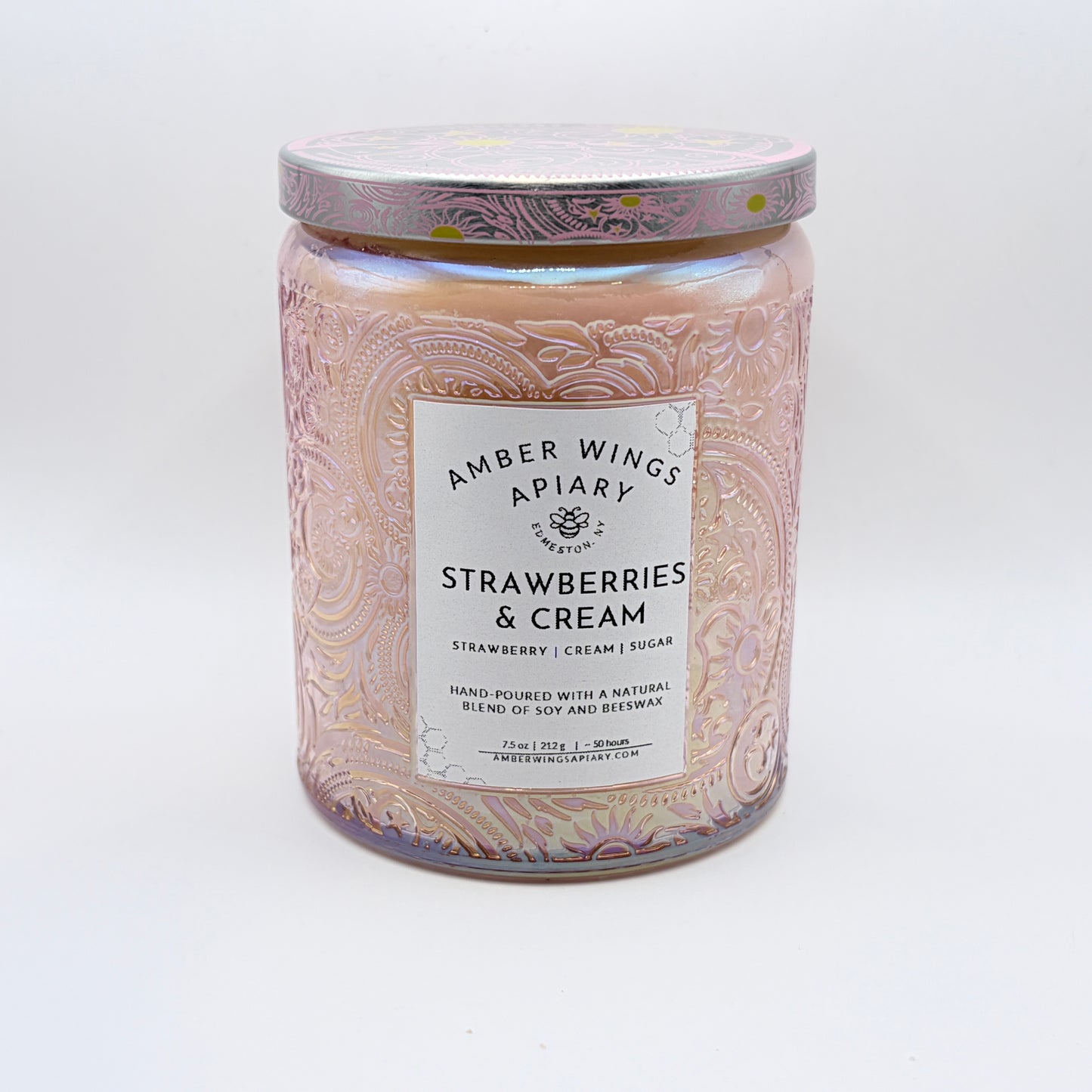 Strawberries & Cream Celestial Candle
